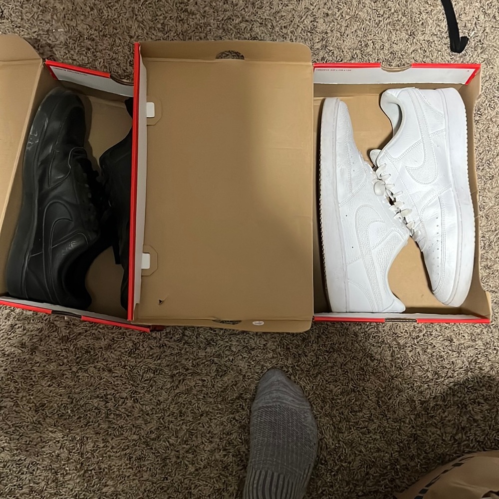 White and black Airforces